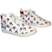 Wholesale - BETTY BOP WHITE HIGHTOP SNEAKERS ASST SIZE C/P 18